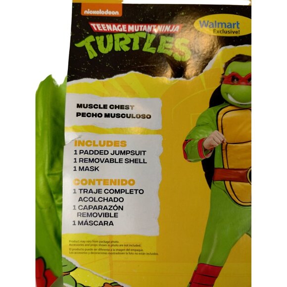 Rubies Boys L 10/12 Teenage Mutant Ninja Turtles Raphael Halloween Costume - Picture 3 of 9